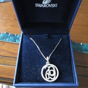 Swarovski Crystal Circle 2009 Sterling Necklace